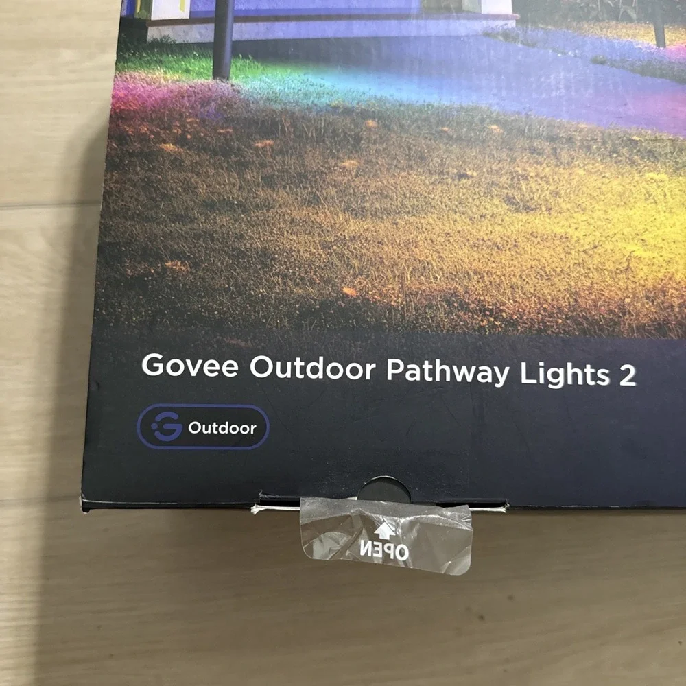 Govee Outdoor Pathway Lights 2 Alexa Google Waterproof 4 Pk Landscape Open Box